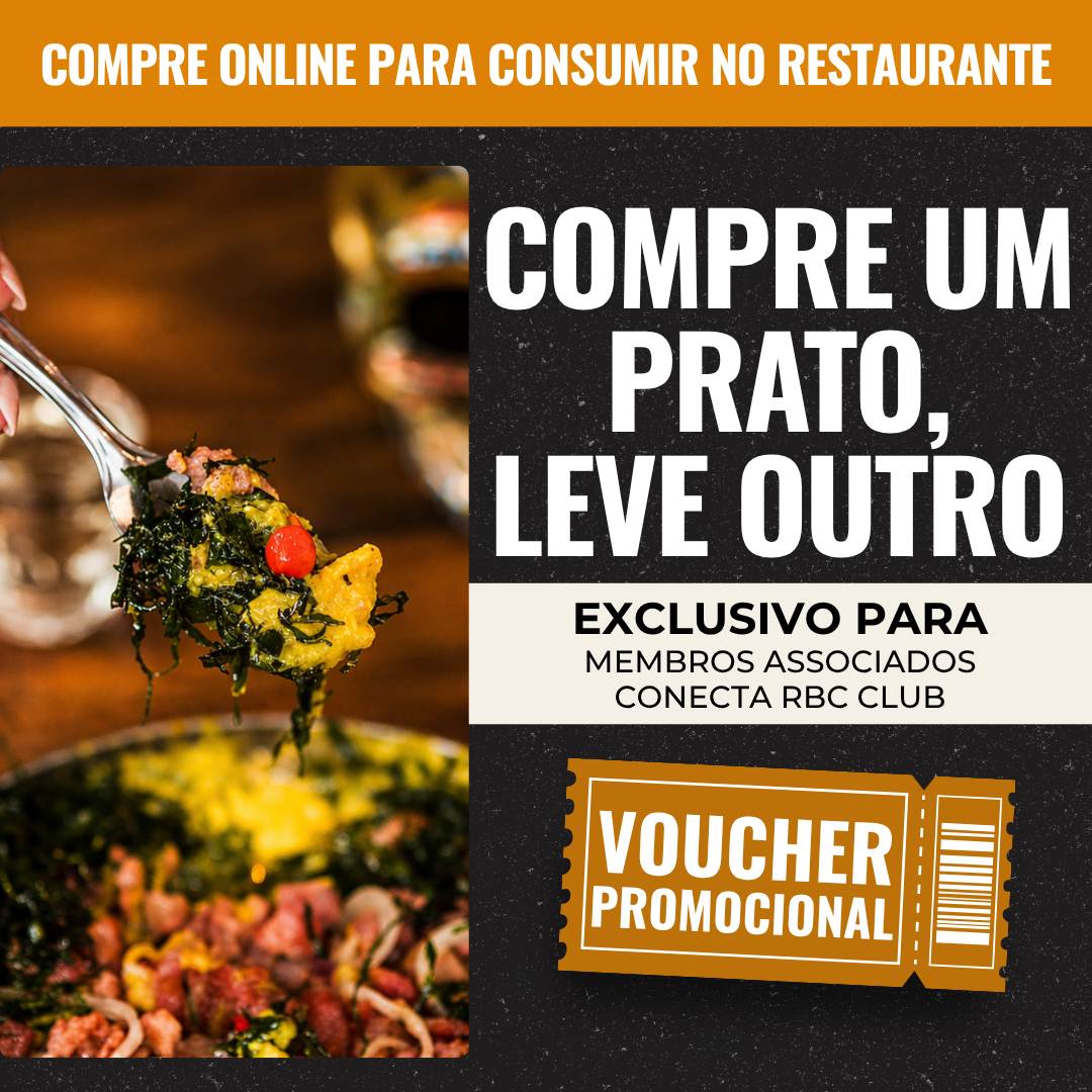 Benefício Membros Conecta RBC - Compre um prato leve outro